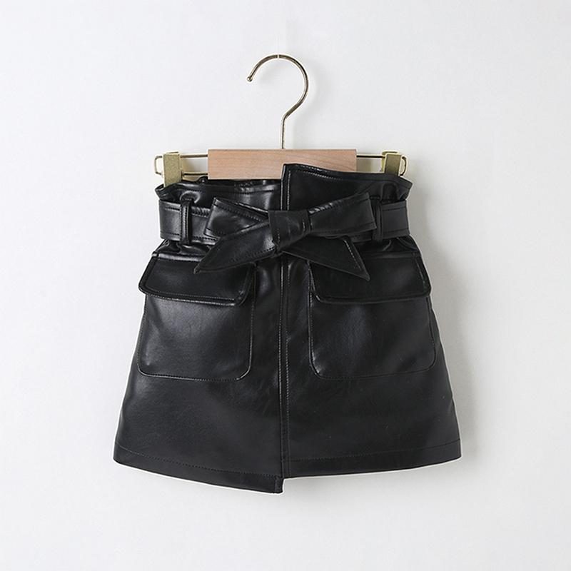 Maya Leather Skirt